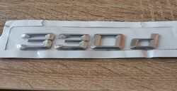 BMW 330d Silver Emblem Logo