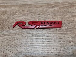 Renault R.S. Red Emblem Logo