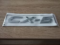 Mazda CX-5 Silver Emblem Logo