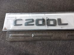 Mercedes Benz C 200 L Black Emblem Logo