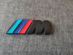 BMW M Badge Black Emblem Logo
