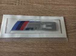 BMW M3 Silver Emblem Logo