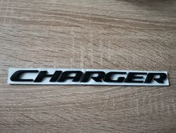 Dodge Charger Black Emblem Logo