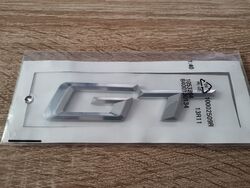 BMW GT Silver Emblem Logo