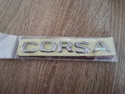Opel Corsa Silver Emblem Logo