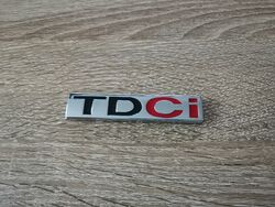 Ford TDCI Silver Emblem Logo