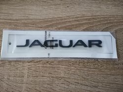 Jaguar Lettering Black Emblem Logo New Style