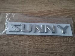 Nissan Sunny Silver Emblem Logo
