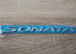 Hyundai Sonata Silver Emblem Logo