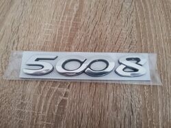 Peugeot 5008 Silver Emblem Logo