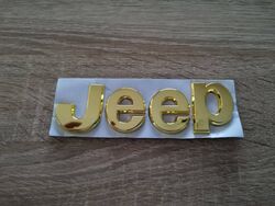 Jeep Gold Emblem Logo