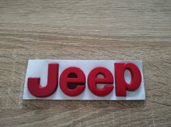 Jeep Red Emblem Logo