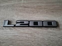 Mitsubishi L200 Silver Emblem Logo