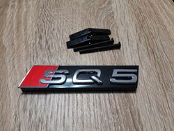 Audi SQ5 Silver Grill Emblem Logo