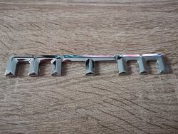 Audi MTM Silver Emblem Logo
