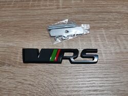 Skoda VRS Black Grille Emblem Logo