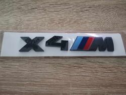 BMW X4 M Black Emblem Logo