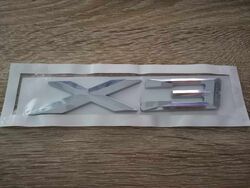 BMW X3 Silver Emblem Logo