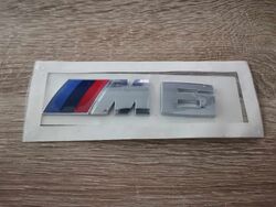 BMW M6 Silver Emblem Logo