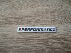 BMW Performance Silver with Black Emblem Logo