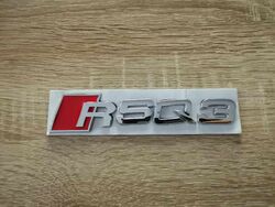 Audi RSQ3 Silver Emblem Logo