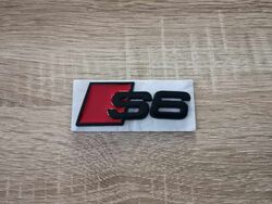 Audi S6 Black Emblem Logo