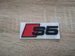 Audi S5 Black Emblem Logo