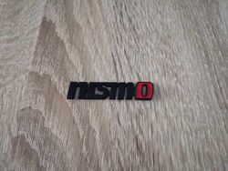 Nissan Nismo Black with Red Emblem Logo Small Size