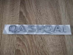 Nissan Qashqai Silver Emblem Logo Old Style