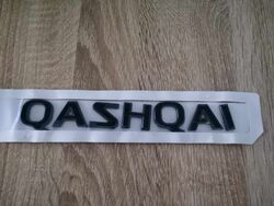 Nissan Qashqai Black Emblem Logo Old Style
