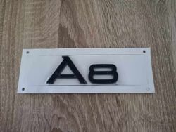 Audi A8 Black Emblem Logo