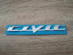 Honda Civic (Generation 8) Silver Emblem Logo