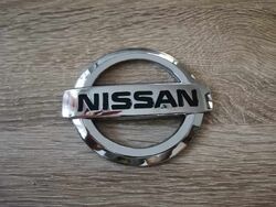 Nissan Silver Emblem Logo 8.8 cm x 7.5 cm