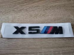 BMW X5 M Black Emblem Logo