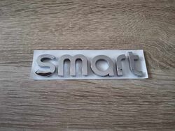 Smart Silver Lettering Emblem Logo