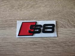 Audi S8 Black Emblem Logo
