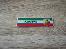 Fiat Abarth Tricolore Emblem Logo
