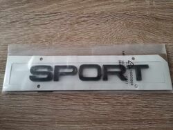 Range Rover Sport Old Style Black Emblem Logo