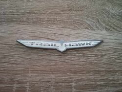 Jeep Trailhawk Silver with White Small Size Emblem Logo
