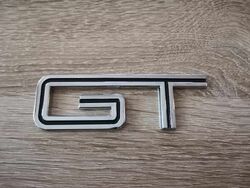 Ford GT Silver Emblem Logo