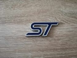 Ford ST Deep Blue Emblem Logo