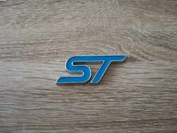 Ford ST Light Blue Emblem Logo