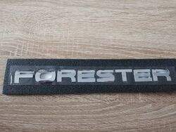 Subaru Forester Silver Emblem Logo