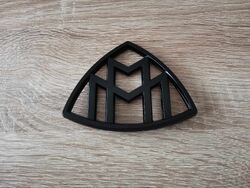 Mercedes Benz Maybach Black Rear Emblem