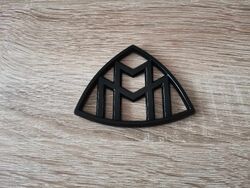 Mercedes Benz Maybach Black Side Emblem