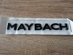 Mercedes Benz Maybach Black Emblem Logo