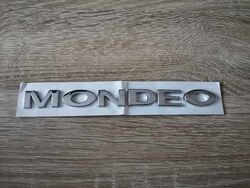 Ford Mondeo Silver Emblem Logo