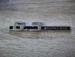 Mercedes Benz 6.3 AMG Silver Emblem Logo