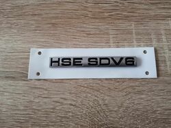 Range Rover HSE SDV6 Silver Emblem Logo