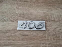 Peugeot 406 Silver Emblem Logo